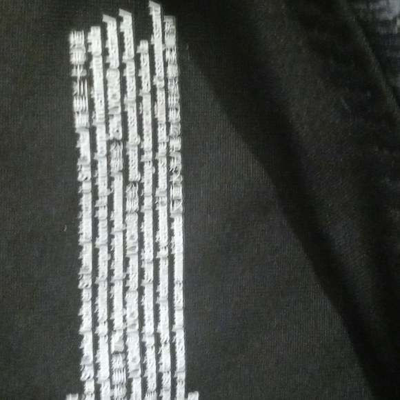 KNOCKOUT BY VICTORIA SECRET BLACK METALLIC LEGGINGS NWOT - Picture 4 of 11